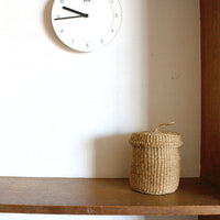 ふたつきサイザルボックスmini ブラック