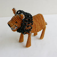 beads animal ②ライオン(茶色・たてがみ黒)