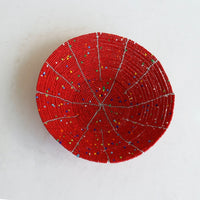 ビーズボウル レッド