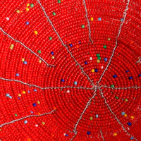 ビーズボウル レッド