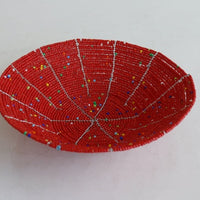 ビーズボウル レッド