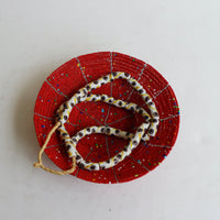 ビーズボウル レッド