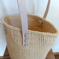Flat leather handle/68㎝