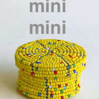 beads box mini mini/yellow