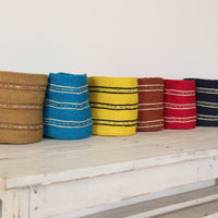 open weave with beads/S