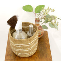 open weave with beads/S