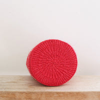open weave with beads/S