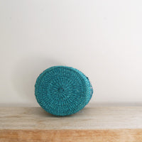 open weave with beads/SS