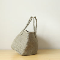 oval basket/LS dark grey
