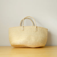 oval basket/LS natural