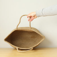 oval basket/LS khaki