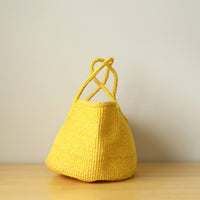 oval basket/LS yellow