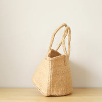 サイザルバスケット MSサイズ ベージュ