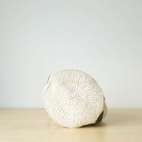 サイザルバスケット SSサイズ ダイヤ ナチュラル・ブラック