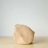 サイザルバスケット SSサイズ ダイヤ ベージュ・ブラウン