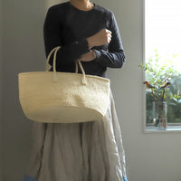 oval basket/LS natural
