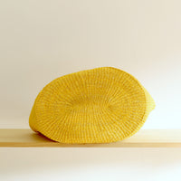 oval basket/LS canary yellow