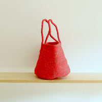 oval basket/LS red orange