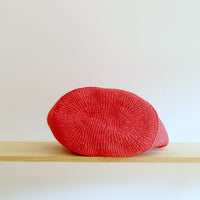 oval basket/LS red orange
