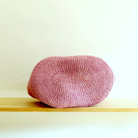 oval basket/LS dirt pink