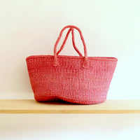 oval basket/LS cherry blossom