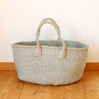 oval basket/LS grey