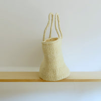 oval basket/high natural