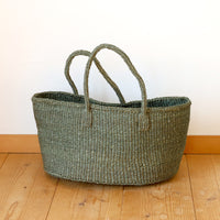 oval basket/LS green khaki