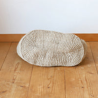 oval basket/high grey