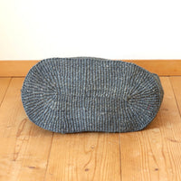 oval basket/high dark grey