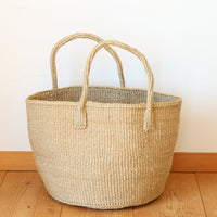 サイザルバスケット MLサイズ カーキ