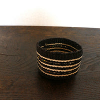 open weave with beads/mini