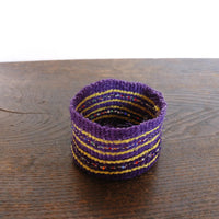 open weave with beads/mini