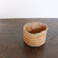 open weave with beads/mini