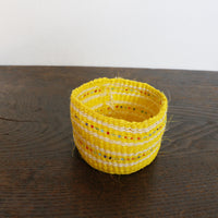 open weave with beads/mini