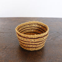 open weave with beads/mini