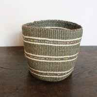 open weave with beads/S