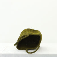 サイザルバスケット SSサイズ グリーンカーキ