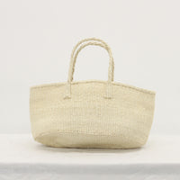 oval basket/low natural