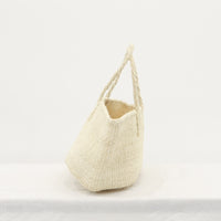 oval basket/low natural