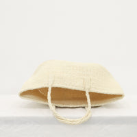 oval basket/low natural