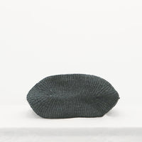 oval basket/low dark gray