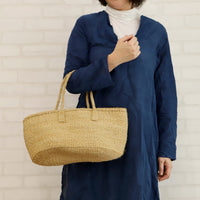 oval basket/low coral pink