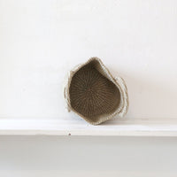 サイザルバスケット(バッグ)SSサイズ グレー