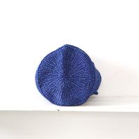 サイザルバスケット MSサイズ インディゴブルー