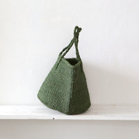 サイザルバスケット MSサイズ グリーンカーキ