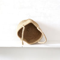 サイザルバスケット MSサイズ カーキ