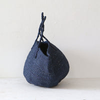 サイザルバスケット LSサイズ ネイビー