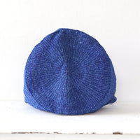 サイザルバスケット LSサイズ インディゴブルー