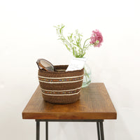 open weave with beads/SS